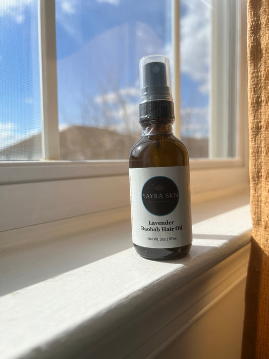 Lavender Baobab Hair Oil